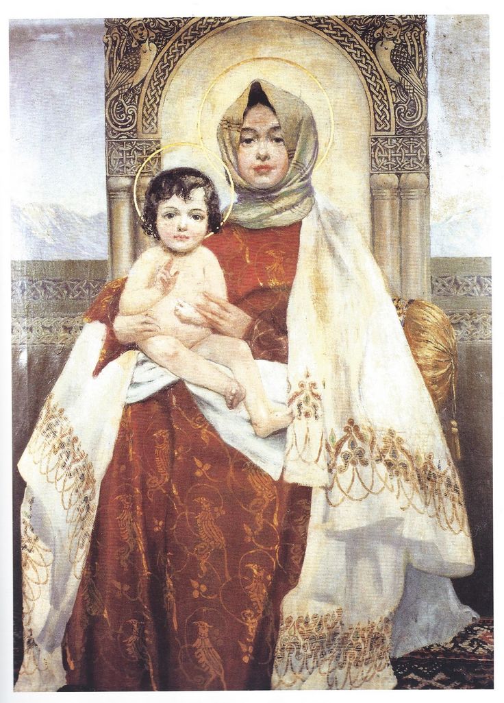 Madonna and Child_Arabic