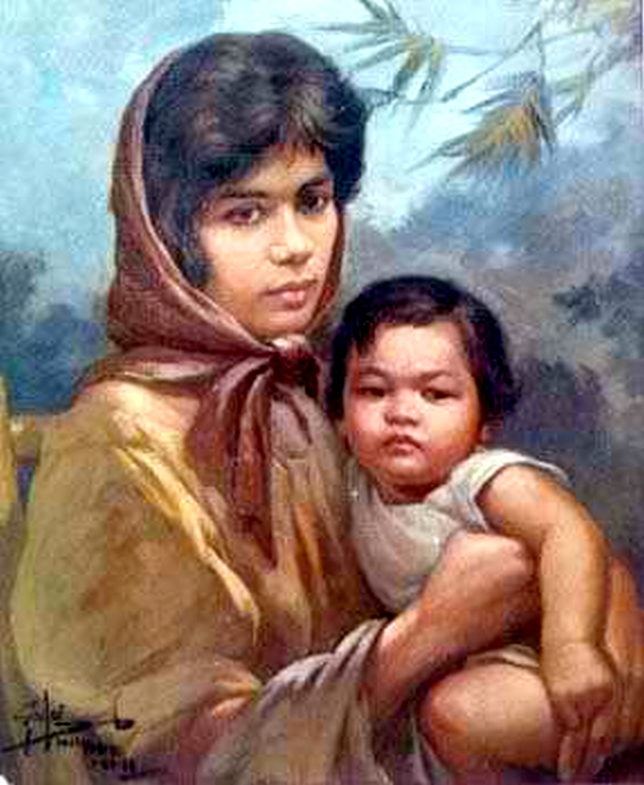 Madonna and Child_with Filipino look