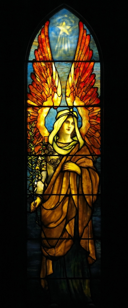 Tiffany Window - Angel of the Church of Ephesus