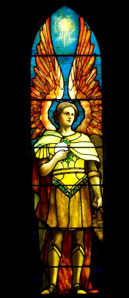 Tiffany Window - Angel of the Church in Pergamum