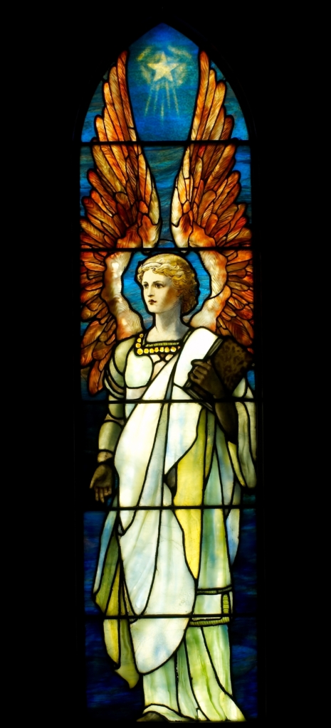Tiffany Window - Angel of the Church in Sardis