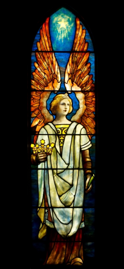 Tiffany Window - Angel of the Church in Smyrna