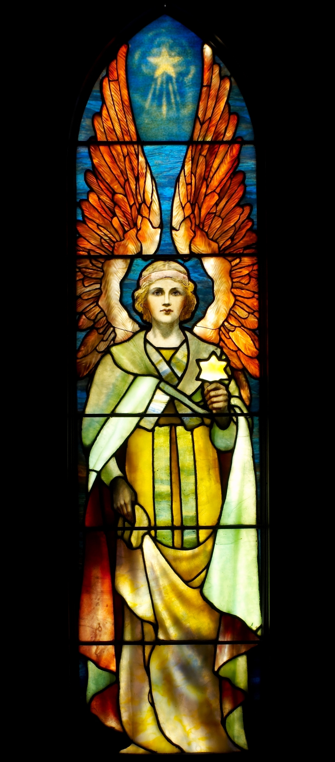 Tiffany Window - Angel of the Church in Thyratira