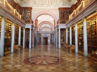 Library of Pannonhalma Hungary