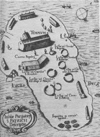 1666 map of the island