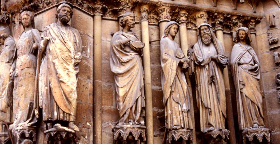 Saints of the Old and New Testaments, Reims Cathedral