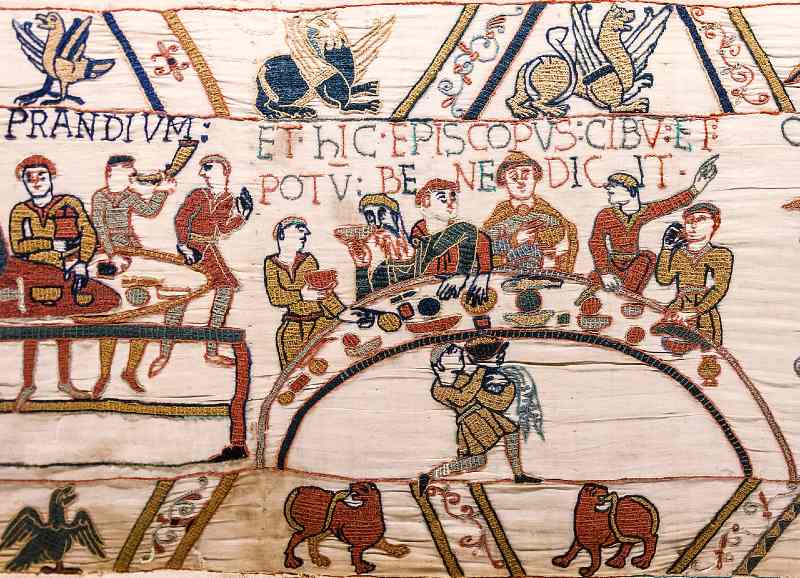 Bayeux_Tapestry_scene43_banquet_OPR